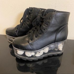 YRU QLOUD SLAYR Platform Sneakers (Size 7 US Women)